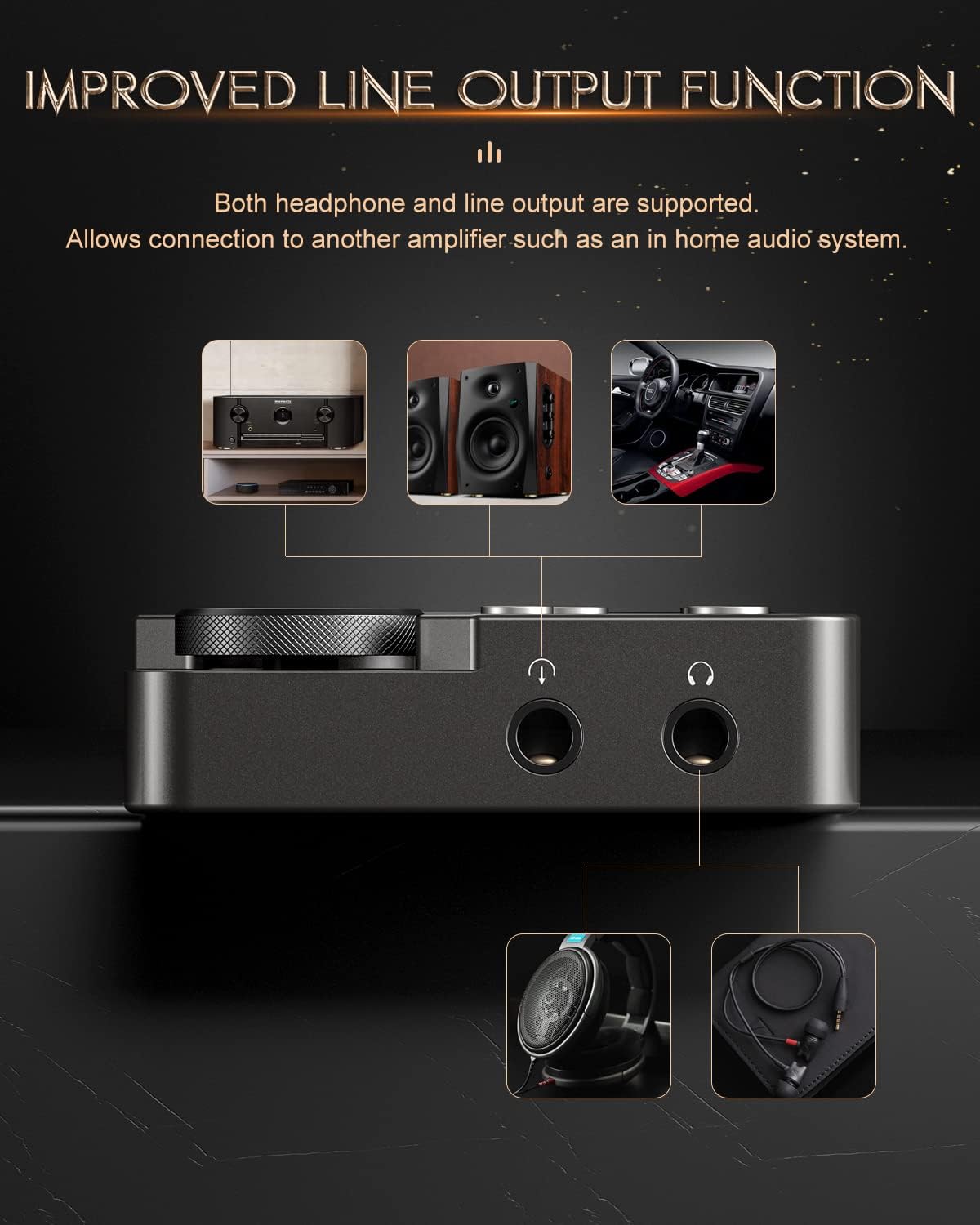 MP3 Player, Lossless DSD High Resolution Portable HiFi Digital Audio Music Player with 64GB Memory Card, Support up to 256GB